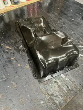 F4SE-6675-AP FORD Oil Pan XR7 Lx Mercury Thunderbird Cougar #2