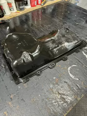 F4SE-6675-AP FORD Oil Pan XR7 Lx Mercury Thunderbird Cougar #3