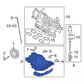 FT4Z-6675-D FORD Oil Pan