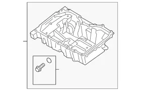 GB5Z-6675-A FORD Oil Pan Explorer