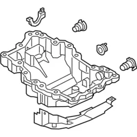 KT4Z-6675-F FORD Oil Pan #3