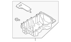 MB3Z-6675-D FORD Oil Pan