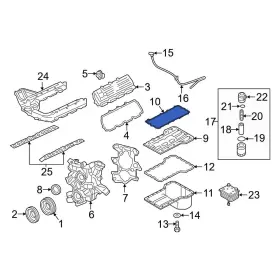 5C3Z6710AA FORD OE Upper Engine Oil Pan Gasket E-450