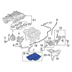 HL3Z6675A FORD OE Engine Oil Pan F-150