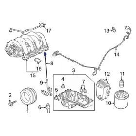 LC3Z6750A FORD OE Engine Oil Dipstick F-350