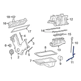 XC2Z6754BA FORD OE Engine Oil Dipstick Tube E-250