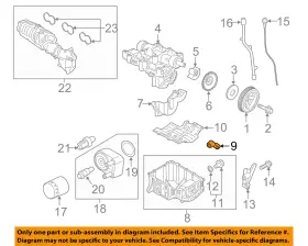 H1BZ00933A FORD OEM Ecosport Enginetransaxle Engine Oil Pan