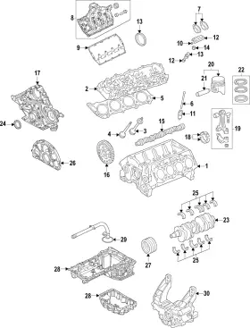 PC3Z-6675-A FORD Oil Pan F-550