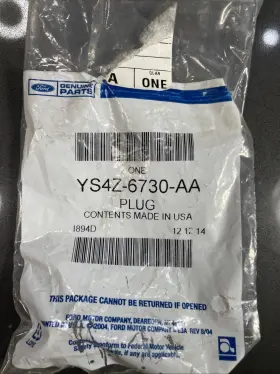 YS4Z-6730-AA FORD Engine Oil Pan Drain Plug Cougar