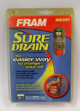 SD-1 FRAM Sure Drain Suredrain Tool Oil Thread