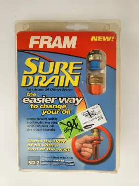 SD-2 FRAM Sure Drain Tool Mess Oil Thread Nos