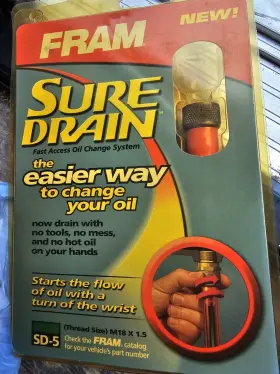 SD-5 FRAM Sure Drain Suredrain Tool Oil Thread M18