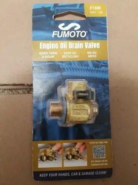 F133S FUMOTO Nipple Engine Oil Drain Valve Clip