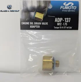 ADP137 FUMOTO Engine Oil Drain Valve Adapter