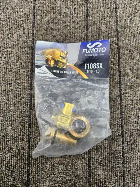 F108SX FUMOTO Thread Oil Drain Valve