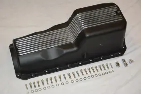 8445BK GEARHEAD Big Block Finned Oil Pan 396 427 454 Chevy