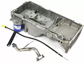12581209 GM Oil Pan Front Sump Tube Dipstick Lsx Swap Gto