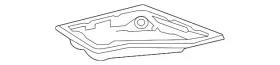 12672123 GM Lower Oil Pan