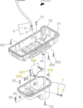 98032497 GM Duramax Topkick Lower Oil Pan Kodiak