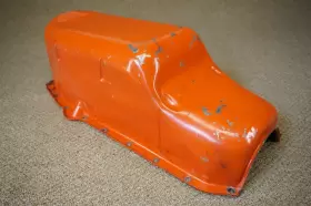 3-4-M20-M21 GM CHEVROLET Qrt Oil Pan Trap Door 327 Corvette #2