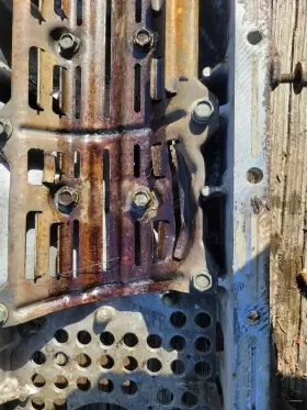 897307345 GM ORIGINAL EQUIPMENT Lly Lbz Lmm Upper Oil Pan Gmc #2