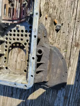 897307345 GM ORIGINAL EQUIPMENT Lly Lbz Lmm Upper Oil Pan Gmc #3