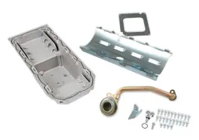 611-0515 HOLLEY Engine Swap Oil Pan Sump Natural Finish Hemi