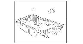 06112-5J6-A00 HONDA Engine Oil Pan Pilot