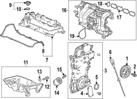 11200-6MA-J00 HONDA Engine Oil Pan