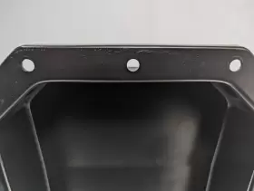HZ-7579-PBK-DMG HRG Steel Oil Pan Pro Touring Dodge Mopar #3