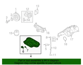 21510-2C000 HYUNDAI Oil Pan #2
