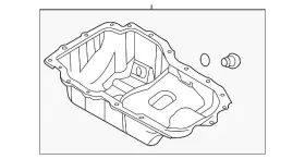 21510-2M880 HYUNDAI Oil Pan
