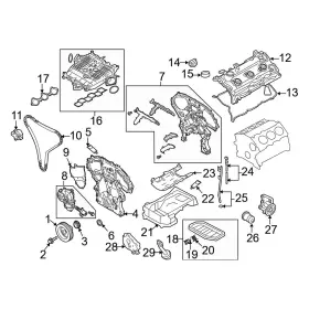 15066ZL80C INFINITI OE Engine Oil Pan Gasket G35