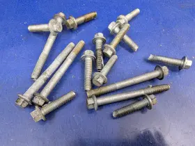 19730087707 JAGUAR Engine Upper Oil Pan Bolts Set Xf