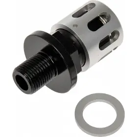Karparts360 Alx-pau-rb-092-019-cl360a50 Twist Drain Oil Plug Carbon Steel 2 Bolt Grade With Gasket Or Seal