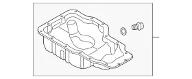 21510-2E053 KIA Oil Pan