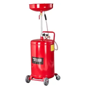 Leadzm At0083 Lift Auto Wheel 20 Gallon Waste Oil Drain Air Tank Operated Drainer Change Red Leadzm At0083 Lift Auto Wheel 20 Gallon Waste Oil Drain Air Tank Operated Drainer Change Red