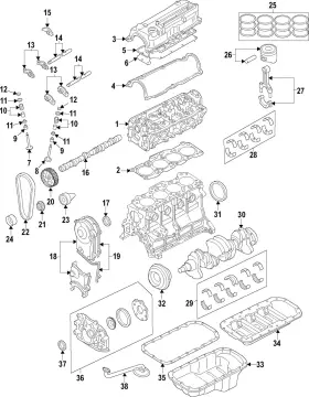 FE4T-10-400A MAZDA Oil Pan B2200