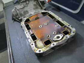 FSAX-10-380 MAZDA Upper Oil Pan Manual Trans Protege #3