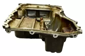 L3N5-10-401 MAZDA Gas Engine Motor Lower Oil Pan Unit Fwd #3