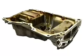 L3N5-10-401 MAZDA Gas Engine Motor Lower Oil Pan Unit Fwd