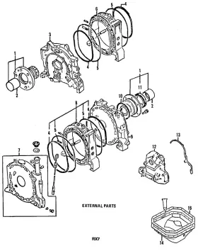 N305-10-700A MAZDA Oil Pan