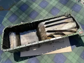 1030140702 MERCEDES Oil Pan W126 #3