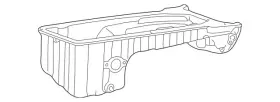 111-010-10-13 MERCEDES Oil Pan SLK230