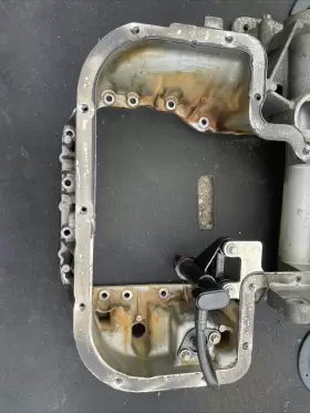 1130140702 MERCEDES Engine Motor Upper Oil Pan W220 S430 S500 #2