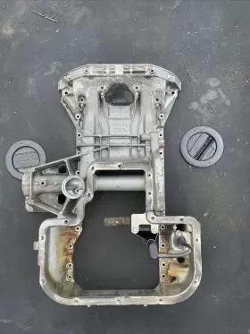 1130140702 MERCEDES Engine Motor Upper Oil Pan W220 S430 S500