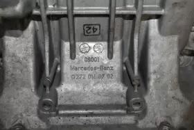 2720140702 MERCEDES Engine Motor Oil Pan Upper Level C350 #3