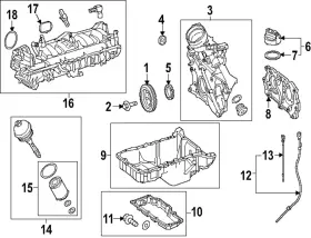274-014-48-00 MERCEDES Oil Pan