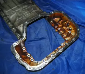 Mercedes Benz 2009-2015 W463 G550 M273 Engine Upper Oil Pan #2