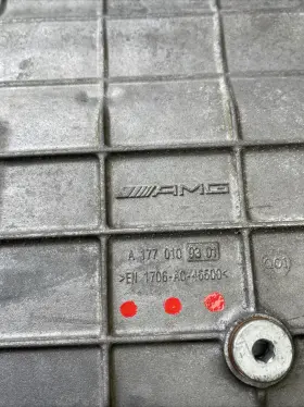 A1770109301 MERCEDES Lower Alloy Oil Sump C63 Amg Turbo Twin #3